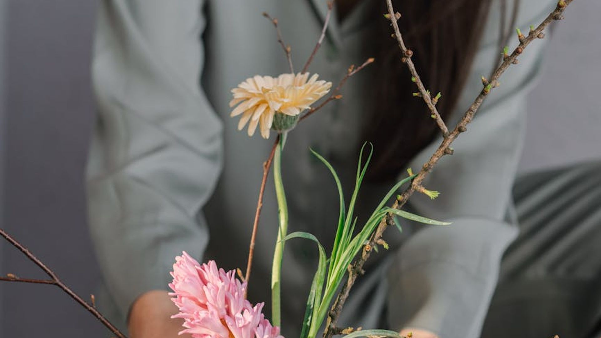 A tranquil space for yoga practice with soft, warm lighting.